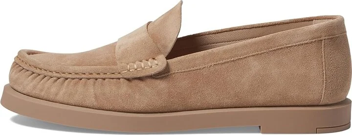 Stuart Weitzman Blake Loafer Women's Flat Shoes New Camel : 7.5 M, Leather - Image 6
