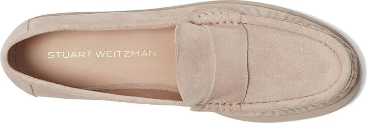 Stuart Weitzman Blake Loafer Women's Flat Shoes New Camel : 7.5 M, Leather - Image 7