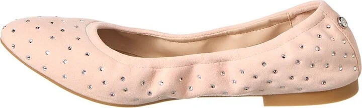 Stuart Weitzman Bling Suede Ballet Flat - Image 2