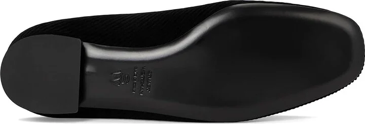 Stuart Weitzman Bria Ballet Flat Women's Flat Shoes Black : 5.5 M, Cotton/Leather - Image 3