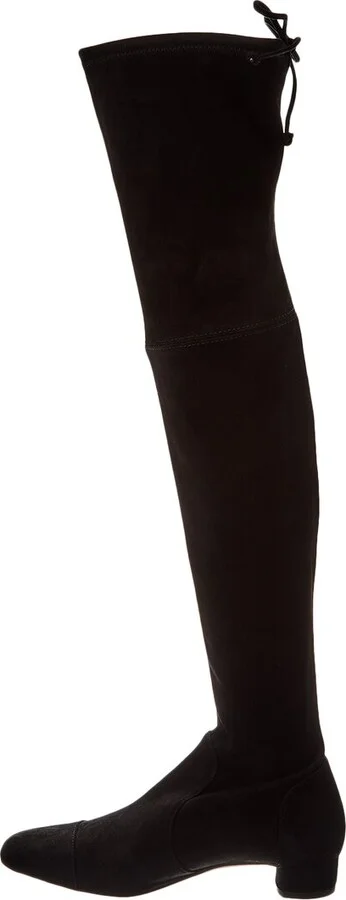 Stuart Weitzman Bridget City Suede Over-The-Knee Boot - Image 2
