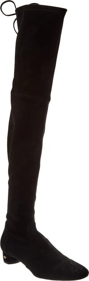Stuart Weitzman Bridget City Suede Over-The-Knee Boot