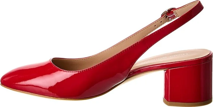 Stuart Weitzman Bridgt 50 Patent Slingback Pump - Image 2