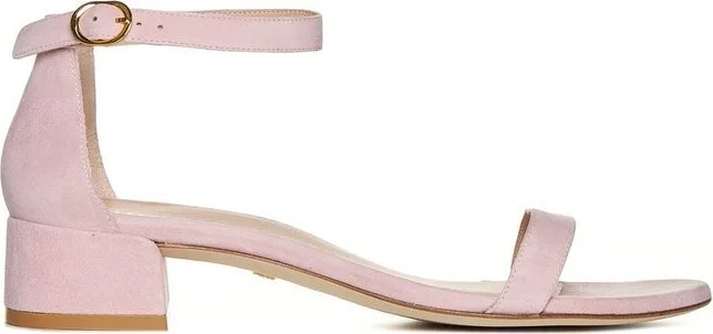 Stuart Weitzman Buckle-Fastened Open-Toe Sandals