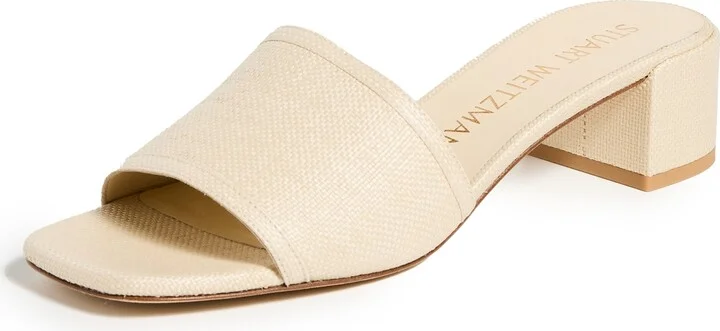 Stuart Weitzman Cayman Block Slides