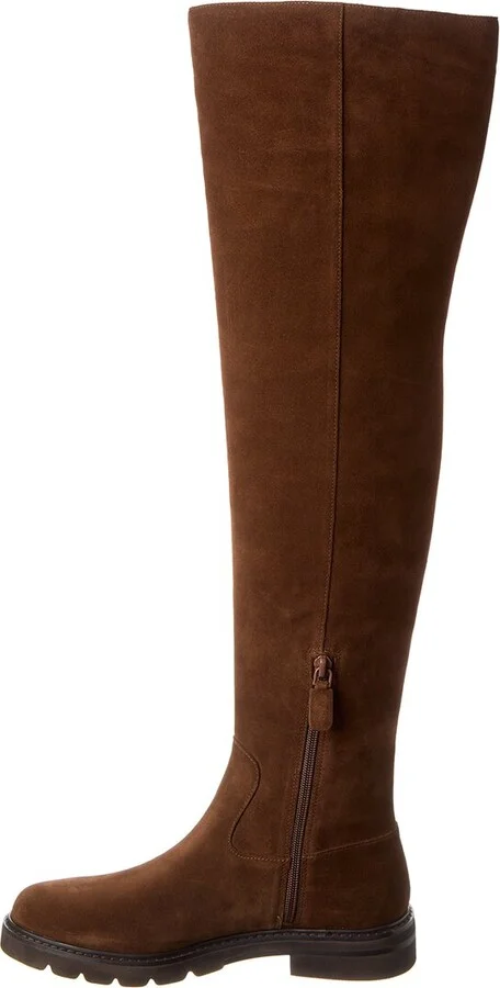 Stuart Weitzman Chicago Lug Suede Over-The-Knee Boot - Image 2