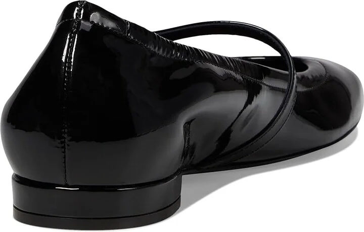 Stuart Weitzman Claris Ballet Flat Women's Flat Shoes Black : 9 M, Leather - Image 4