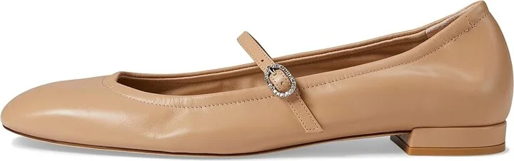 Stuart Weitzman Claris Ballet Flat Women's Flat Shoes Black : 9 M, Leather - Image 9