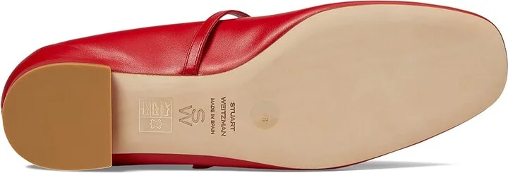 Stuart Weitzman Claris Ballet Flat Women's Flat Shoes Black : 9 M, Leather - Image 11