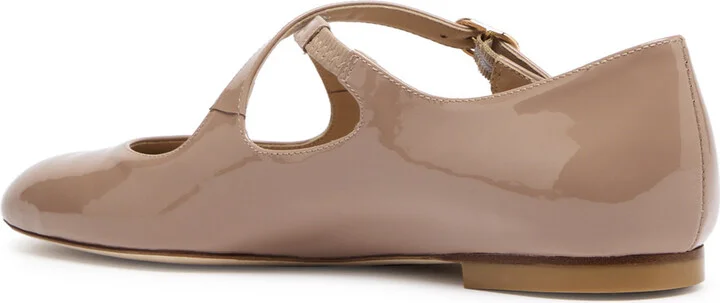 Stuart Weitzman Clem Patent Leather Ballet Flats - Image 2