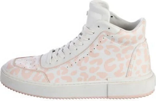 Animal Print, Pink, White