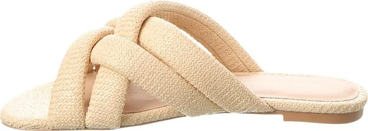 Stuart Weitzman Crossover Raffia Slide - Image 2