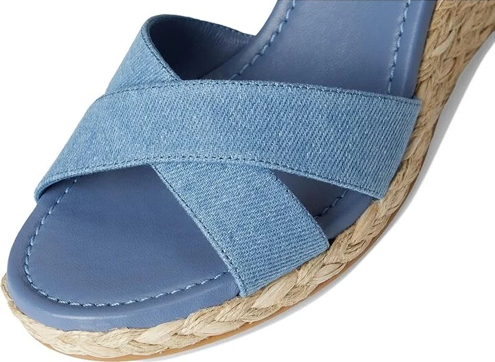 Stuart Weitzman Dayna Espadrille Wedge Women's Wedge Shoes Washed/Natural : 7.5 M, Leather - Image 7