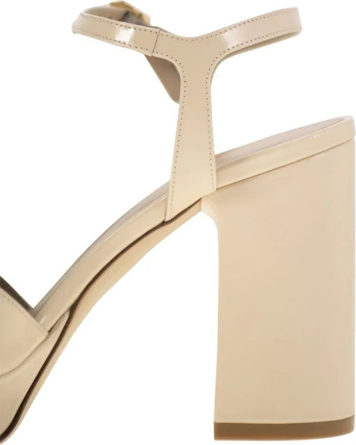 Stuart Weitzman Dayna - Leather Platform Sandal - Image 7