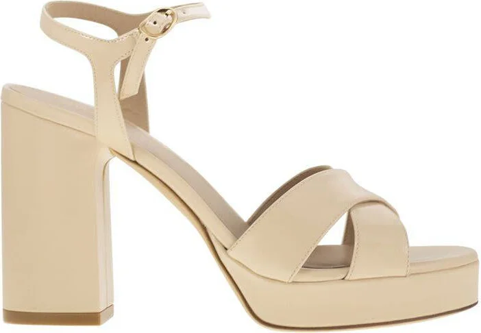 Stuart Weitzman Dayna - Leather Platform Sandal