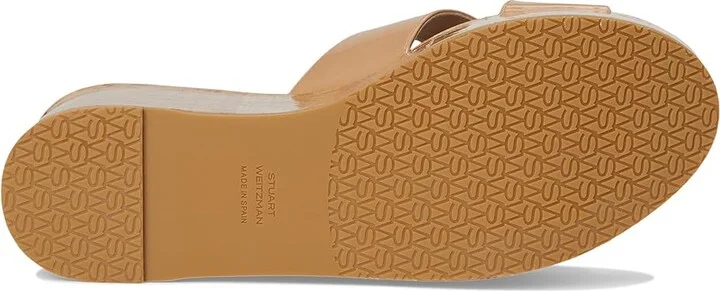 Stuart Weitzman Dayna Wedge Slide Women's Wedge Shoes Black : 7.5 M, Leather - Image 9