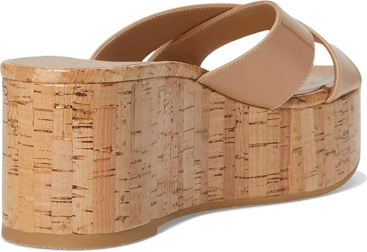 Stuart Weitzman Dayna Wedge Slide Women's Wedge Shoes Black : 7.5 M, Leather - Image 10