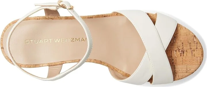 Stuart Weitzman Dayna Wedge Women's Wedge Shoes Adobe : 10 M, Leather - Image 8