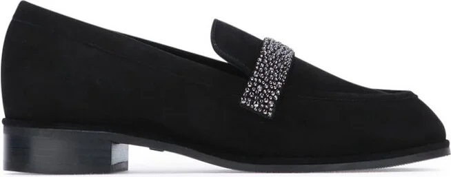 Stuart Weitzman Embellished Loafers