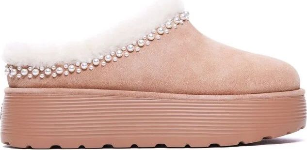 Stuart Weitzman Embellished Platform Sandals