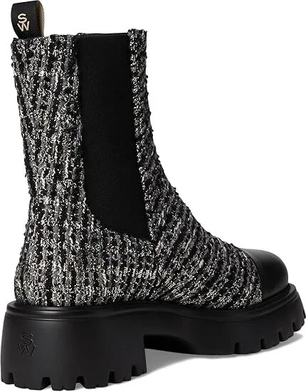 Stuart Weitzman Emerson Chelsea Bootie Women's Flat Shoes Black 2 : 5.5 M, Leather - Image 4