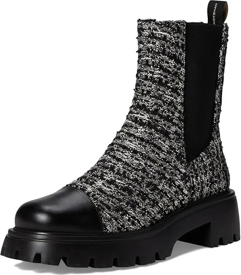 Stuart Weitzman Emerson Chelsea Bootie Women's Flat Shoes Black 2 : 5.5 M, Leather - Image 5