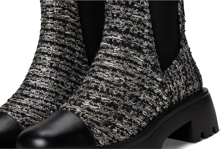 Stuart Weitzman Emerson Chelsea Bootie Women's Flat Shoes Black 2 : 5.5 M, Leather - Image 7