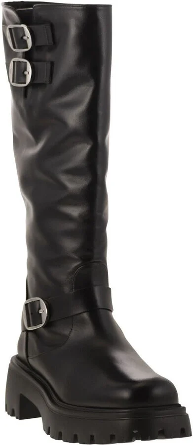 Stuart Weitzman Emerson Moto - Leather Boot - Image 2