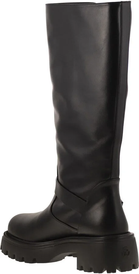 Stuart Weitzman Emerson Moto - Leather Boot - Image 3
