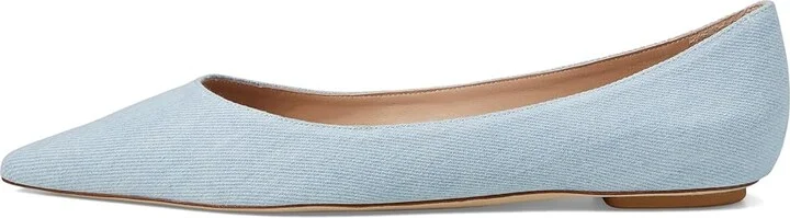 Stuart Weitzman Emilia Flat Women's Flat Shoes Light : 5.5 M, Leather - Image 5