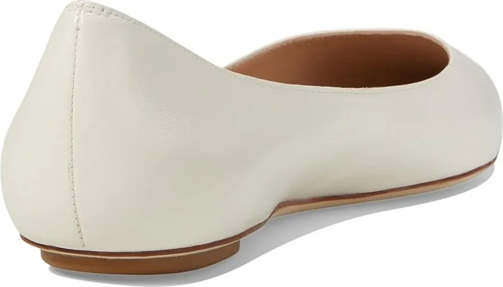 Stuart Weitzman Emilia Flat Women's Flat Shoes Seashell : 5 M, Leather - Image 4