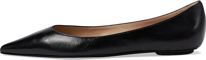 Stuart Weitzman Emilia Flat Women's Flat Shoes Seashell : 5 M, Leather - Image 9