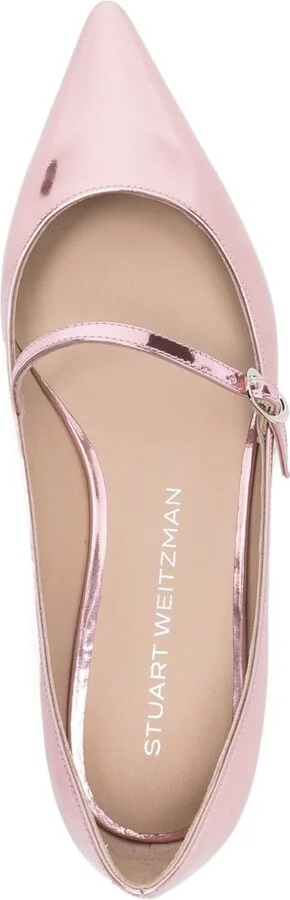 Stuart Weitzman Emilia Mary Jane Flat Shoes - Image 3