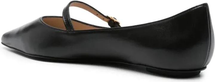 Stuart Weitzman "Emilia" Mary Jane Flat Shoes - Image 3