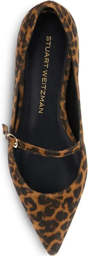 Stuart Weitzman "Emilia" Mary Jane Flat Shoes - Image 4
