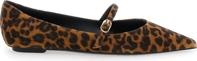 Stuart Weitzman Emilia Mary Jane Flat Shoes