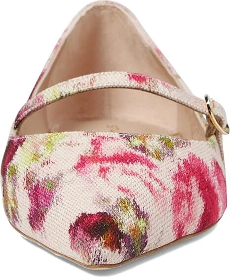 Stuart Weitzman Emilia Mary Jane Flat Women's Flat Shoes Pink : 6.5 M, Leather - Image 2