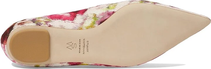 Stuart Weitzman Emilia Mary Jane Flat Women's Flat Shoes Pink : 6.5 M, Leather - Image 3