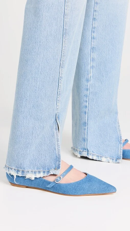 Stuart Weitzman Emilia Mary Jane Flats - Image 5