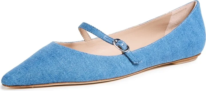 Stuart Weitzman Emilia Mary Jane Flats