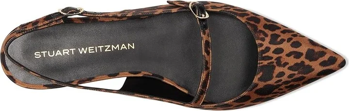 Stuart Weitzman Emilia Mary Jane Women's Shoes Classic : 9.5 N, Leather - Image 2