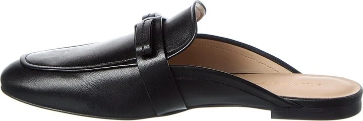 Stuart Weitzman Emma Bow Leather Mule - Image 2