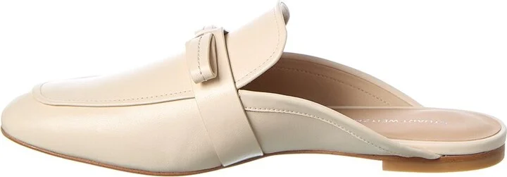 Stuart Weitzman Emma Bow Leather Mule - Image 2