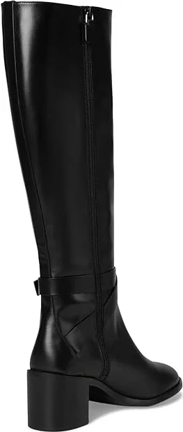 Stuart Weitzman Esme Belted Zip Boot Women's Flat Shoes Black : 9 M, Leather - Image 4