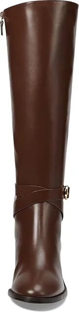Stuart Weitzman Esme Belted Zip Boot Women's Flat Shoes Deep Coffee : 8 M, Leather - Image 2