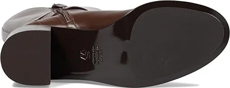 Stuart Weitzman Esme Belted Zip Boot Women's Flat Shoes Deep Coffee : 8 M, Leather - Image 3