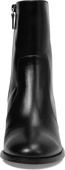 Stuart Weitzman Esme Zip Bootie Women's Flat Shoes Black : 8 M, Leather/Rubber - Image 2