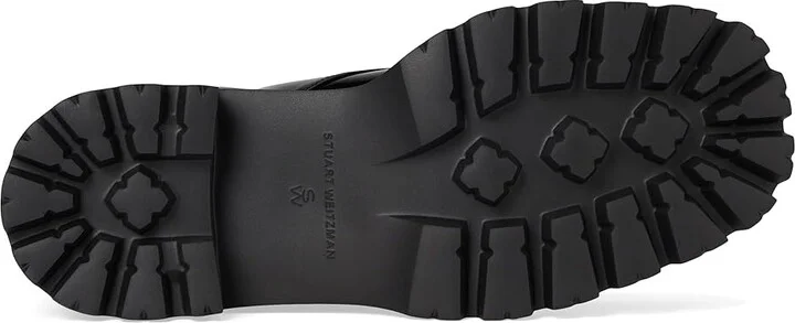 Stuart Weitzman Everitt Bootie Women's Flat Shoes Black : 9.5 M, Leather - Image 3