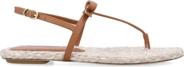 Stuart Weitzman Felicity Espadrilla Thong Sandals
