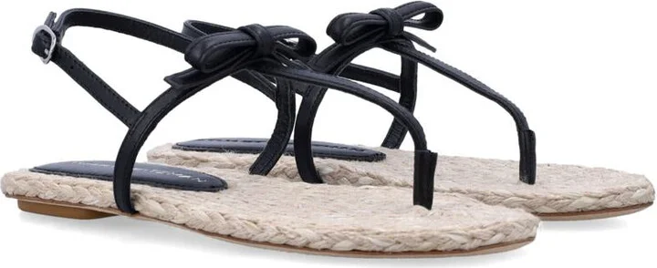 Stuart Weitzman Felicity Espadrillas Thong Sandals - Image 2